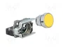 SCHNEIDER ELECTRIC Interruptor de presión Harmony XB4 amarillo 22mm
