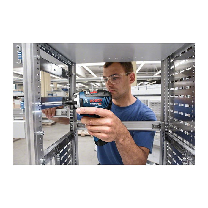 Bosch GSR 12V-35 Destornillador Eléctrico Kit HX L-BOXX 12V Sin Escobillas con 2 Baterías y Cargador