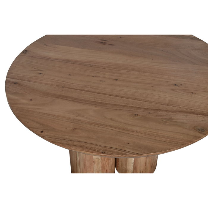 DKD Home Decor Mesa Centro Moderno Acacia Natural 80x80x45 cm DKD Home Decor Mesa Centro Moderno Acacia Natural 80x80x45 cm