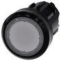 Siemens 3SU10010AB700AA0 Pulsador iluminado 22mm redondo transparente