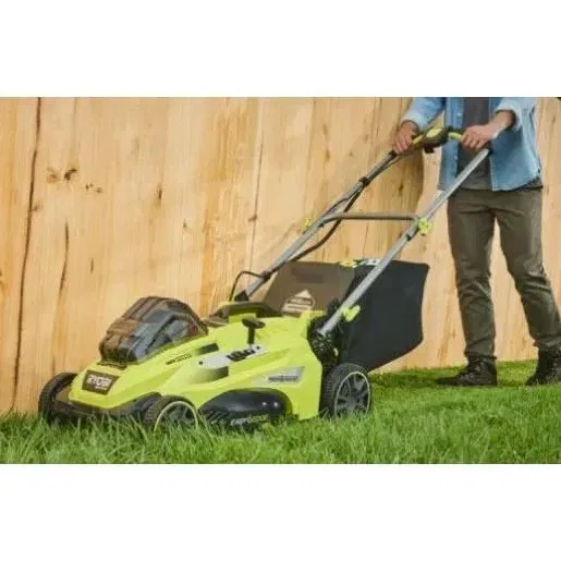 Ryobi MAX POWER 36V Cortacésped Inalámbrico - Ancho de Corte 40 cm - Recogida y Mulching - Incluye 1 Batería 36V 5.0 Ah y Cargador