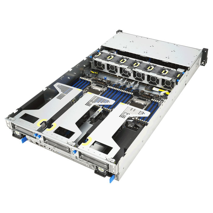 ASUS RS720-E12-RS24G Servidor 2U Intel Xeon Escalable DDR5-SDRAM 24 bahías ASUS RS720-E12-RS24G Servidor 2U Intel Xeon Escalable DDR5-SDRAM 24 bahías