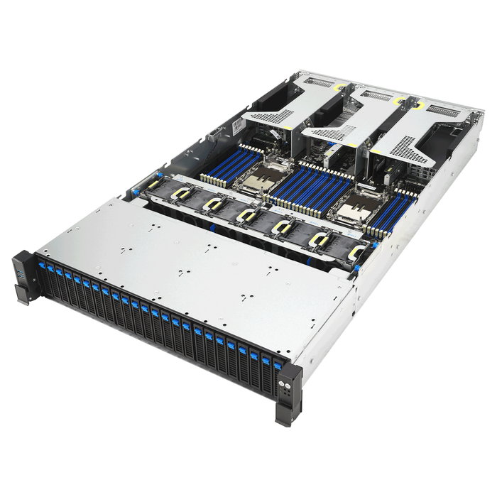 ASUS RS720-E12-RS24G Servidor 2U Intel Xeon Escalable DDR5-SDRAM 24 bahías ASUS RS720-E12-RS24G Servidor 2U Intel Xeon Escalable DDR5-SDRAM 24 bahías