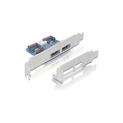 DeLOCK Bracket Slot con 2 Puertos eSATAp 5V/12V eSATApd 2 Port