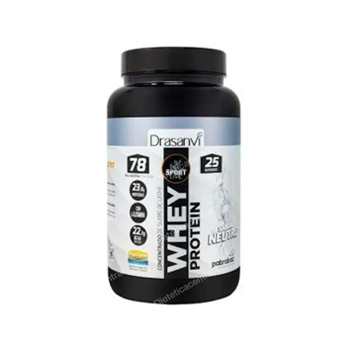 DRASANVI SPORT LIVE Whey Protein Concentrada Neutra 750g DRASANVI SPORT LIVE Whey Protein Concentrada Neutra 750g
