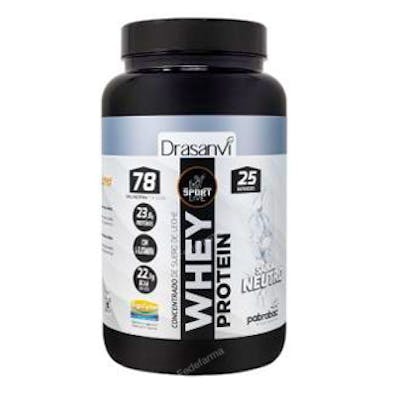 DRASANVI SPORT LIVE Whey Protein Concentrada Neutra 750g DRASANVI SPORT LIVE Whey Protein Concentrada Neutra 750g
