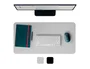 Leitz Alfombrilla de Escritorio Piel Reciclada Gris Claro 700x360 mm
