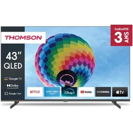 Thomson 43QG4S14 Televisor QLED 43" (109 cm) 4K 3840x2160 HDR 10 Google TV 2xHDMI 2.1 + 2xHDMI 2.0