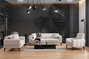 Atelier Del Sofa Sofá 1 Plaza Horizon - Ecru 90x85x77 cm