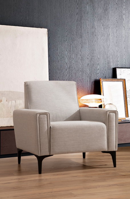 Atelier Del Sofa Sofá 1 Plaza Horizon - Ecru 90x85x77 cm