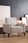 Atelier Del Sofa Sofá 1 Plaza Horizon - Ecru 90x85x77 cm