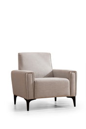Atelier Del Sofa Sofá 1 Plaza Horizon - Ecru 90x85x77 cm