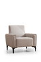 Atelier Del Sofa Sofá 1 Plaza Horizon - Ecru 90x85x77 cm
