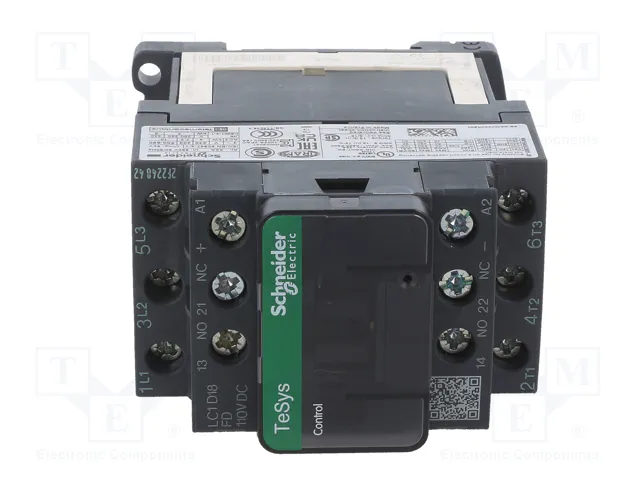 Schneider Electric LC1D18FD TeSys D Contactor 3-polar 110VDC Schneider Electric LC1D18FD TeSys D Contactor 3-polar 110VDC