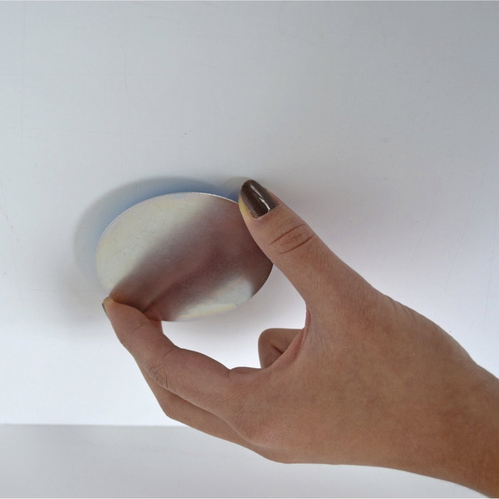 Brennenstuhl BR 1000 Placa de montaje magnética para detector de humo, Gris