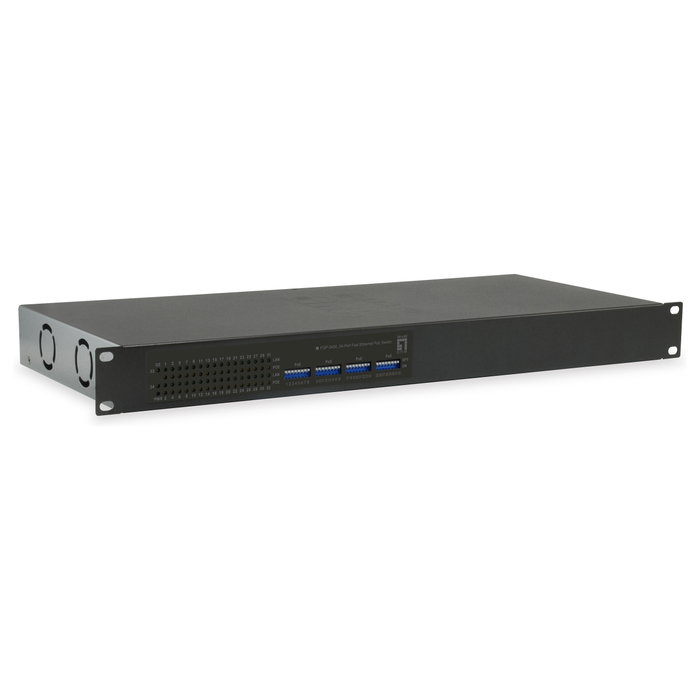 Level One FGP-3400W250 Switch de 34 puertos con 32 PoE y 2 Gigabit Ethernet Level One FGP-3400W250 Switch de 34 puertos con 32 PoE y 2 Gigabit Ethernet