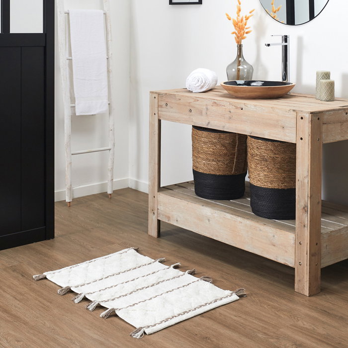 Home Deco Factory Alfombra Tufted 80x50 cm 100% Algodón