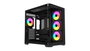Krux Tano Gabinete PC con Vidrio Curvado, 4 Ventiladores ARGB PWM 120mm, USB-C, Hub PWM y ARGB