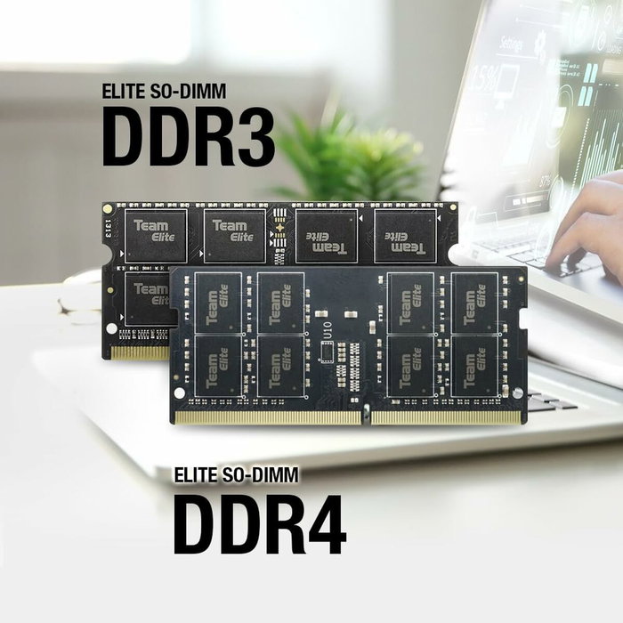 Team Group ELITE TED48G3200C22-S01 8 GB DDR4 3200 MHz SO-DIMM Team Group ELITE TED48G3200C22-S01 8 GB DDR4 3200 MHz SO-DIMM