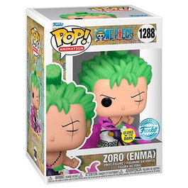 Funko Figura POP One Piece Zoro Enma Exclusive Vinilo 9cm Caja Regalo