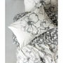 Aucune Juego de cama Antracita - 1 funda nórdica 220x240 cm + 2 fundas de almohada 60x60 cm - 100% algodón