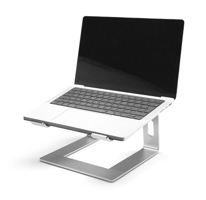 One For All DM0060 Accesorio Elevador de Laptop Doble Altura Universal, Libera Espacio, Evita Sobrecalentamiento