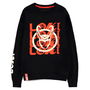 DIFUZED Sudadera Logo Text Loki Marvel Talla XL 60% Algodón 40% Poliéster