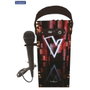 Lexibook THE VOICE - Altavoz Bluetooth portátil con micrófono y efectos de luz
