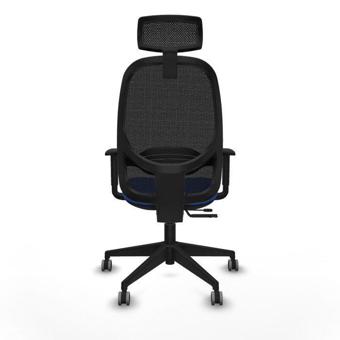 PIQUERAS Y CRESPO Silla de oficina Cilanco con mecanismo Sincro/Traslack, Azul y Negro PIQUERAS Y CRESPO Silla de oficina Cilanco con mecanismo Sincro/Traslack, Azul y Negro