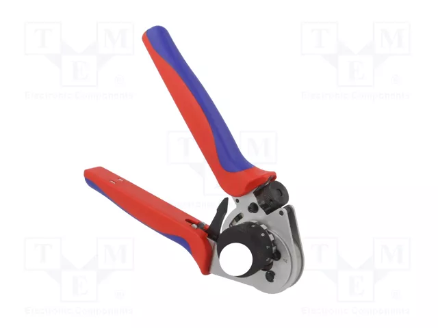 KNIPEX Crimpadora para terminales de cable y contactos 0,14÷6mm2