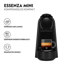 DeLonghi Nespresso Essenza Mini EN 85.B Negro