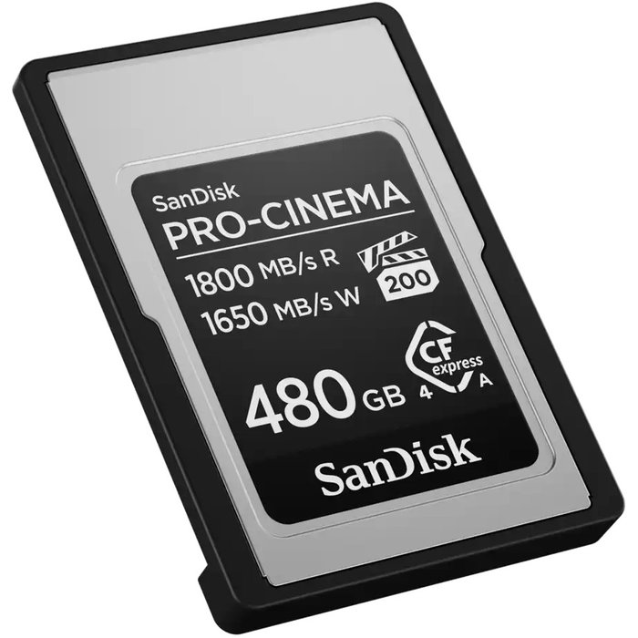 Pro-cinema cfexpress type a card 480gb