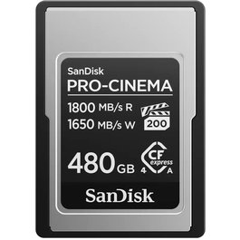 Pro-cinema cfexpress type a card 480gb