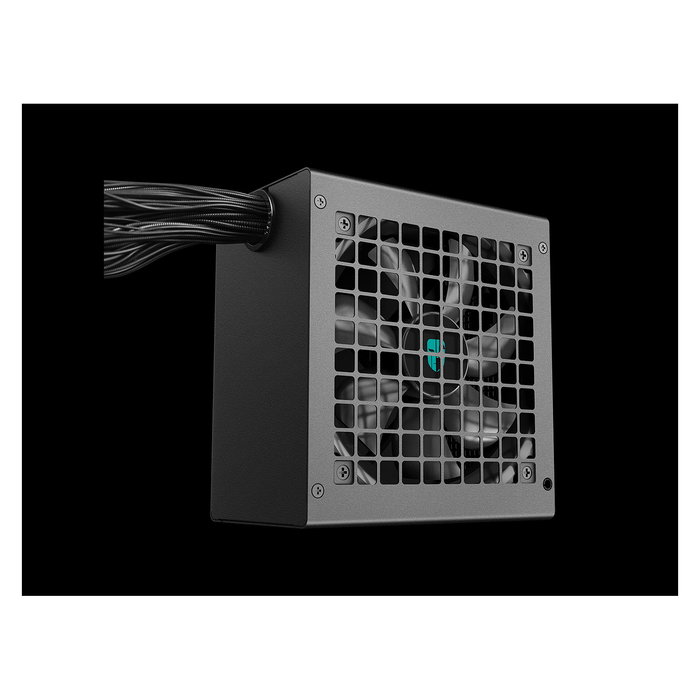 DeepCool PF600X 600W Fuente de Alimentación ATX 80 Plus Bronze - No Modular, Ventilador de 12 cm, HYB Bearing, CCC, CE, KC