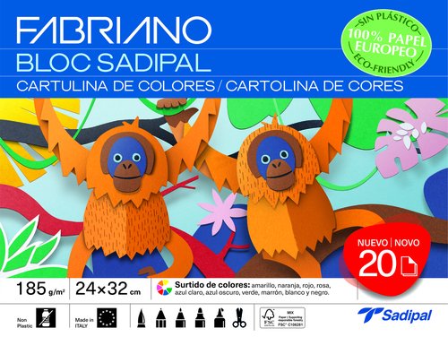 Bloc Sadipal Manual. 20H. Cart. Colores Bloc Sadipal Manual. 20H. Cart. Colores