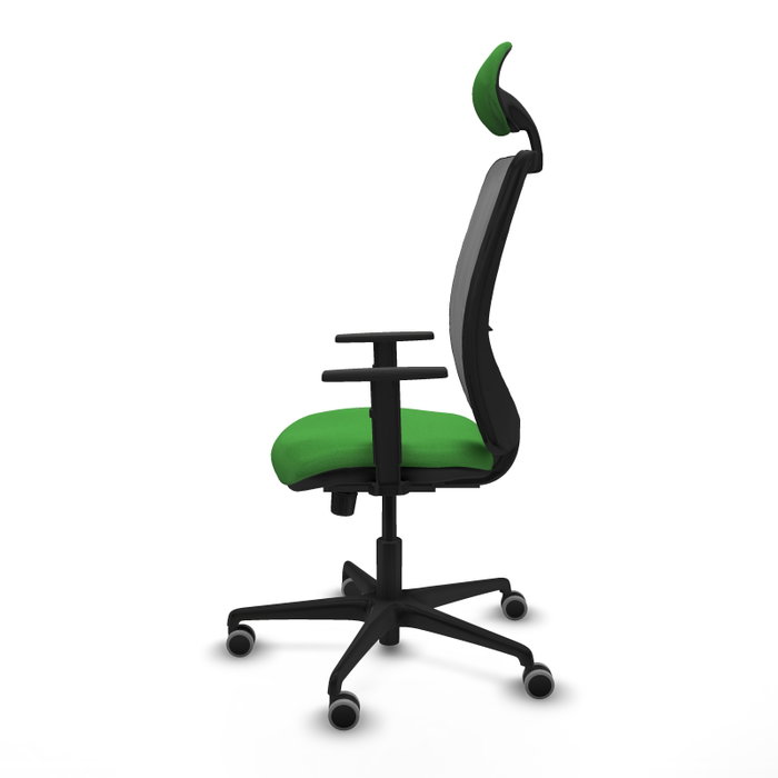 PIQUERAS Y CRESPO Silla de oficina Zulema con mecanismo Sincro, Verde y Gris PIQUERAS Y CRESPO Silla de oficina Zulema con mecanismo Sincro, Verde y Gris