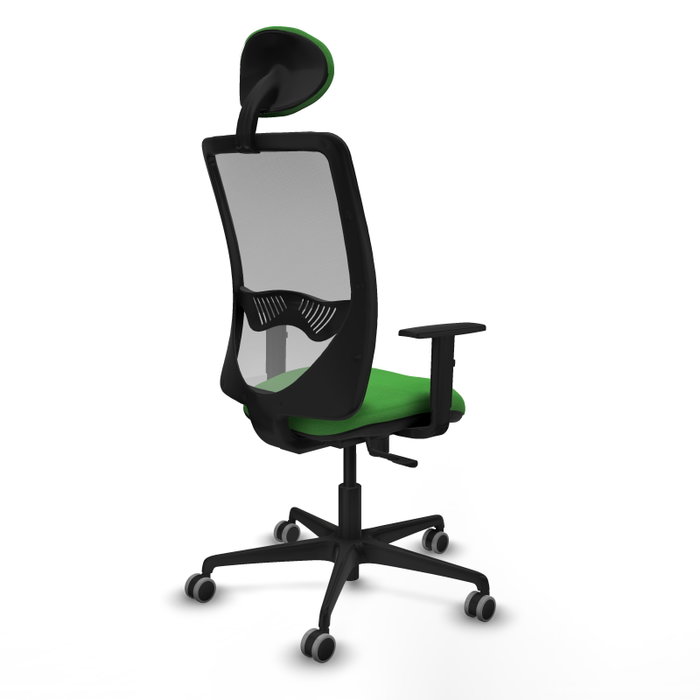PIQUERAS Y CRESPO Silla de oficina Zulema con mecanismo Sincro, Verde y Gris PIQUERAS Y CRESPO Silla de oficina Zulema con mecanismo Sincro, Verde y Gris