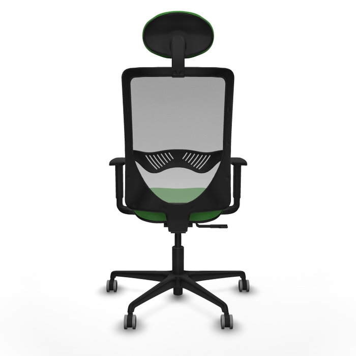 PIQUERAS Y CRESPO Silla de oficina Zulema con mecanismo Sincro, Verde y Gris PIQUERAS Y CRESPO Silla de oficina Zulema con mecanismo Sincro, Verde y Gris