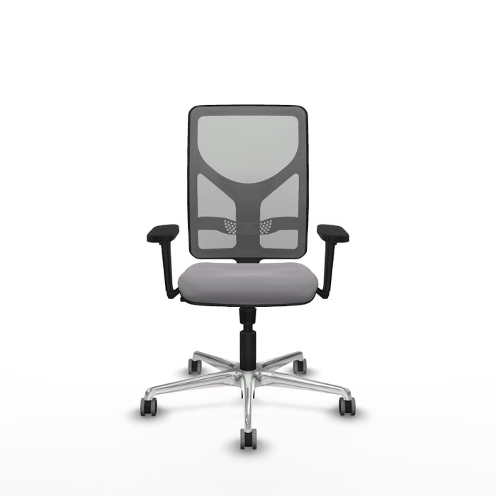 PIQUERAS Y CRESPO Silla de oficina Motilla Gris con Mecanismo Sincro PIQUERAS Y CRESPO Silla de oficina Motilla Gris con Mecanismo Sincro
