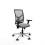 PIQUERAS Y CRESPO Silla de oficina Motilla Gris con Mecanismo Sincro