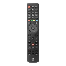 ONE FOR ALL URC 1918 Mando a distancia universal para TV Telefunken, IR inalámbrico, Negro