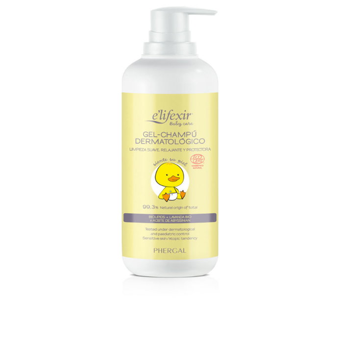 E'LIFEXIR BABY CARE gel-champú dermatológico 500 ml E'LIFEXIR BABY CARE gel-champú dermatológico 500 ml