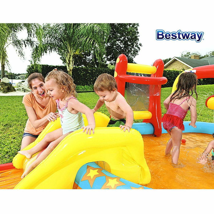 Bestway Piscina Hinchable Parque de Juegos Bolos 435x213x117 cm