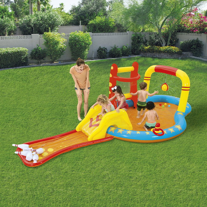 Bestway Piscina Hinchable Parque de Juegos Bolos 435x213x117 cm