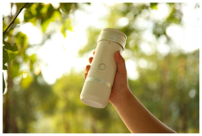 OutIn Fino Molinillo de Café Eléctrico Blanco Sandstone