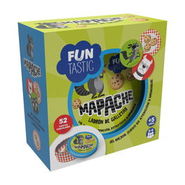 IMAGILAND Juego de Cartas Redondas Funtastic Mapache con Caja
