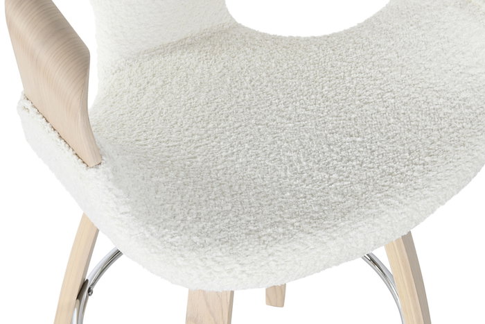 DKD Home Decor Taburete Blanco 52.5 x 92.5 x 55.5 cm