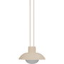 New Garden SYROS Lámpara Colgante Inalámbrica Beige