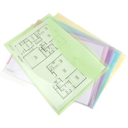 Dosier Sobre Rapesco Eco Pp Broche A3 Surtido Pack De 5