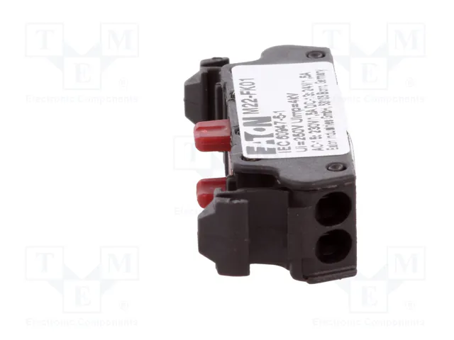 Eaton M22-FK01 Elemento de Contacto 180791 Flat Rear Eaton M22-FK01 Elemento de Contacto 180791 Flat Rear
